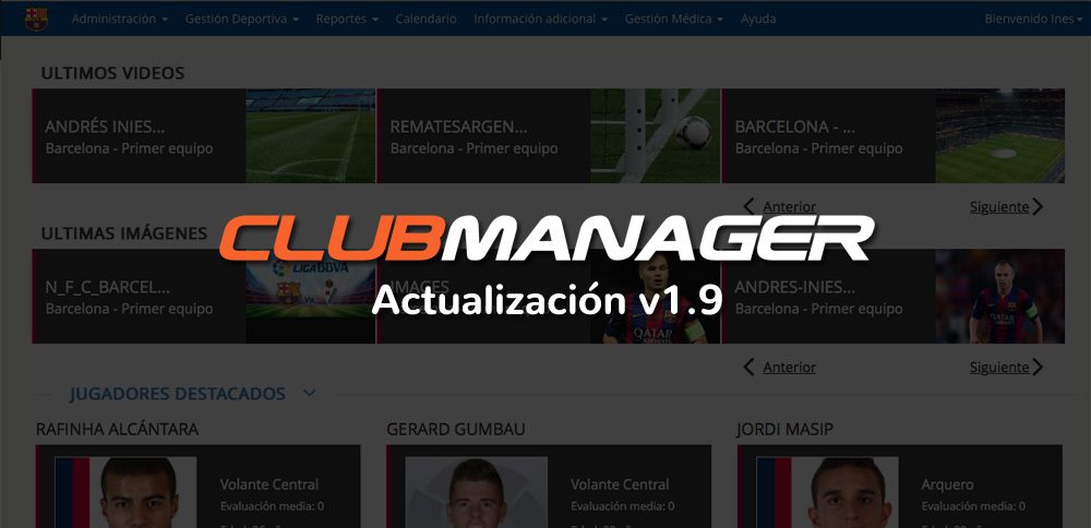 clubmanager - actualizacion - abril