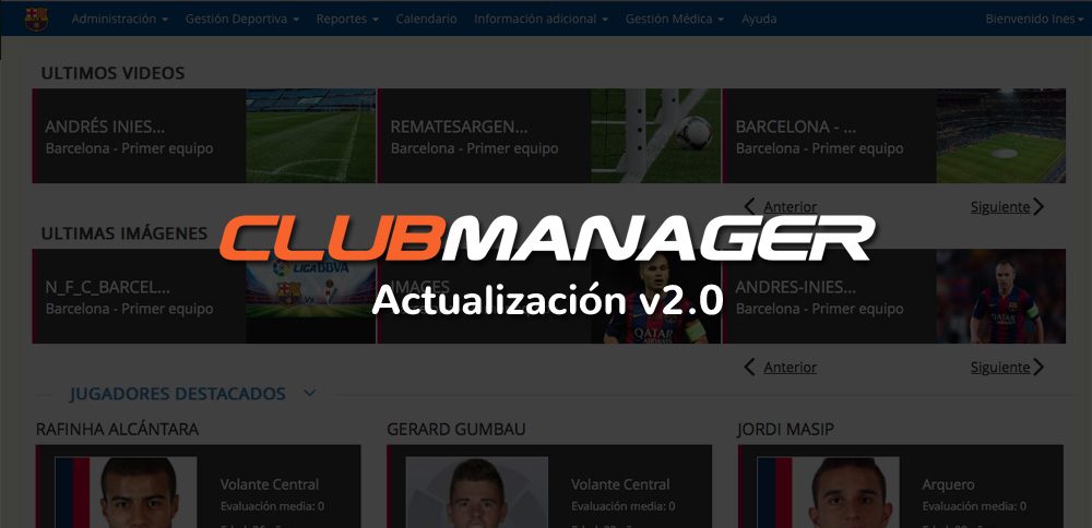 clubmanager - actualizacion - junio